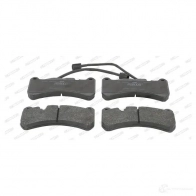Тормозные колодки дисковые, комплект FERODO 4PKEY 1210109409 FDB4846 2395 5 - Изображение 2