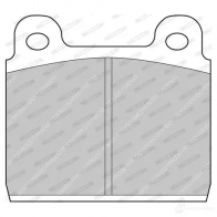 Тормозные колодки дисковые, комплект FERODO B J6XFC 717074 FDB84 5016687007572 - Изображение 1