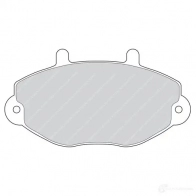 Тормозные колодки дисковые, комплект FERODO 214 69 FVR701 FDB701 721736 - Изображение 2
