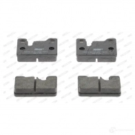 Тормозные колодки дисковые, комплект FERODO 1EO5K4 716455 FDB210 20 587 - Изображение 2