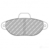 Тормозные колодки дисковые, комплект FERODO L0 XVHOS 5016687318876 FDS925 Fiat Panda (169) 2 Хэтчбек 1.2 (169AxF2A. 169AxF1A) 69 л.с. 2010 – 2013