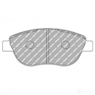 Тормозные колодки дисковые, комплект FERODO Peugeot 207 1 (WK, WC, PF1) 2006 – 2014 FCP1467Z 4044197550807 C BMFPAZ