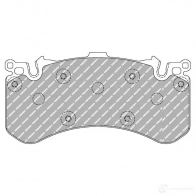 Тормозные колодки дисковые, комплект FERODO 6 457V FCP4468H 4044197941551 Audi A6 (C7) 4 2010 – 2018