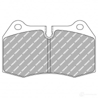 Тормозные колодки дисковые, комплект FERODO SDT 9VI Mini Roadster (R59) 1 Кабриолет 1.6 Cooper S 184 л.с. 2011 – 2015 FCP1561Z 4044197550814