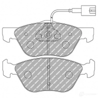 Тормозные колодки дисковые, комплект FERODO 5016687308778 FDS1052 G5AH PA9 Fiat Multipla (186) 1 Минивэн 1.9 JTD (186AxE1A) 120 л.с. 2002 – 2010