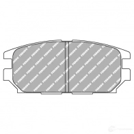 Тормозные колодки дисковые, комплект FERODO E2YWOY 9 FCP1280W Mitsubishi Lancer 7 (CB, CD, CC) 1993 – 1996