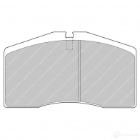 Тормозные колодки дисковые, комплект FERODO Audi A8 (D2) 1 1994 – 2002 FCP891H 5 IWLBK 5016687212174