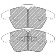 Тормозные колодки дисковые, комплект FERODO I 24ML FCP1641Z 4403174