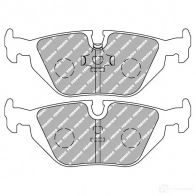 Тормозные колодки дисковые, комплект FERODO Q0UD2 FQ 5016687108675 Fiat Ulysse (220) 1 Минивэн 2.0 JTD 109 л.с. 1999 – 2002 FCP850R
