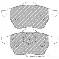 Тормозные колодки дисковые, комплект FERODO 5016687312171 T TLOKU Seat Leon (1M) 1 1998 – 2005 FDS1463