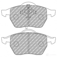 Тормозные колодки дисковые, комплект FERODO FDS1323 TMY OUQI 4403651 5016687311075