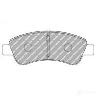 Тормозные колодки дисковые, комплект FERODO FCP1399H 5016687259872 Peugeot 207 1 (WA, WC, PF1) Хэтчбек VIBV M