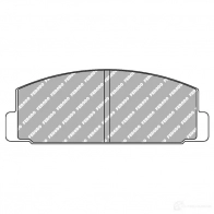 Тормозные колодки дисковые, комплект FERODO Mazda 6 (GH) 2 Седан 2.2 MZR CD 163 л.с. 2009 – 2012 WR AX6LZ FCP372W