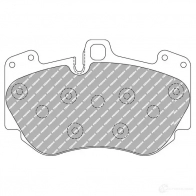 Тормозные колодки дисковые, комплект FERODO 4044197916153 Audi A8 (D3) 2 Седан 3.2 Fsi Quattro 260 л.с. 2005 – 2010 1IL I8R FCP4467H