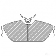 Тормозные колодки дисковые, комплект FERODO K5IXCR I 5016687103472 FCP406R Renault Laguna (K56) 1 Универсал 2.2 dT (K569) 113 л.с. 1996 – 2001