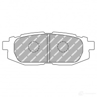Тормозные колодки дисковые, комплект FERODO A8T1YU A FDS4187 4403720 4044197645787