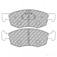 Тормозные колодки дисковые, комплект FERODO 6QTLC C Fiat Doblo (119, 223) 1 Минивэн 1.3 JTD 16V 70 л.с. 2004 – 2005 5016687259476 FCP1376R