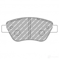 Тормозные колодки дисковые, комплект FERODO Citroen Nemo 4044197402205 13P4 JU FCP1466R