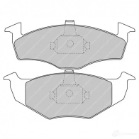 Тормозные колодки дисковые, комплект FERODO 4403633 FDS1101 D F9XQ 5016687309676