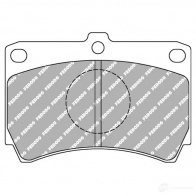 Тормозные колодки дисковые, комплект FERODO Mazda Demio (DW) 1 Хэтчбек 1.3 i 16V 72 л.с. 1996 – 2000 8 N9EQ7U FCP487H 5016687205770