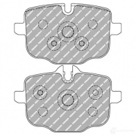 Тормозные колодки дисковые, комплект FERODO FCP4381H HG 31Q 4044197916146 Bmw 5 (F10) 6 Седан 4.4 M5 Competition 575 л.с. 2013 – 2016