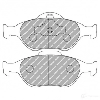 Тормозные колодки дисковые, комплект FERODO NS3 91 Ford Fiesta 4 (DX, JA, JB) Хэтчбек 1.3 i 50 л.с. 1995 – 2002 FCP1394H 5016687344875