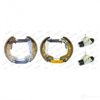 Тормозные колодки FERODO Opel Corsa (C) 3 Хэтчбек 1.3 CDTI (F08. F68) 70 л.с. 2003 – 2009 FMK433 FS B334 32DG8