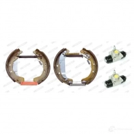 Тормозные колодки FERODO FMK572 Opel Astra (F) 1 Универсал 2.0 i 16V (F08. C05) 150 л.с. 1993 – 1998 O45XOI F SB545