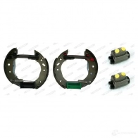 Тормозные колодки FERODO Ford Fiesta 4 (DX, JA, JB) Хэтчбек 1.3 i 50 л.с. 1995 – 2002 FMK330 FSB5 43 AYS5RYW