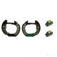 Тормозные колодки FERODO LSF6M FMK331 FS B543 Ford Fiesta 4 (DX, JA, JB) Хэтчбек 1.3 i 50 л.с. 1995 – 2002