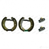 Тормозные колодки FERODO 9YW41 Ford Transit 7 (FD) Автобус 2.2 TDCi 100 л.с. 2011 – 2014 FSB5 96 FMK455