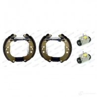 Тормозные колодки FERODO N0IBD8 FSB 687 Ford Focus 2 Хэтчбек 1.6 TDCi 100 л.с. 2004 – 2012 FMK558