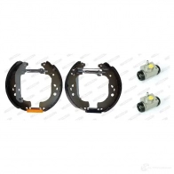 Тормозные колодки FERODO F SB648 Ford Tourneo Connect 1 (C170) Минивэн 1.8 TDCi /TDDi /DI 75 л.с. 2002 – 2013 ONRX1 FMK577