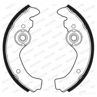 Тормозные колодки FERODO FSB23 0U F9Y8 5016687026108 721104 - Изображение 3