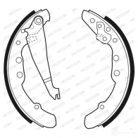 Тормозные колодки FERODO 5016687036107 FSB409 721328 MTK 95 - Изображение 3