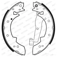 Тормозные колодки FERODO FSB173 KLAG9AG FSB1 73R 721057 - Изображение 3