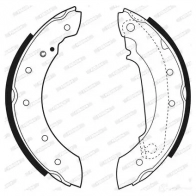 Тормозные колодки FERODO FSB330 S JGPALD 721178 5016687033205 - Изображение 3