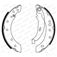 Тормозные колодки FERODO 4044197440054 721245 B U47X FSB4012 - Изображение 2