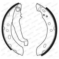 Тормозные колодки FERODO 5016687034608 FSB417 GL L5DR 721390 - Изображение 3