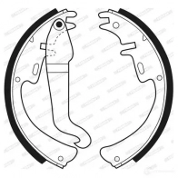 Тормозные колодки FERODO FSB 3R FSB3 ELI7HJ 721156 - Изображение 2