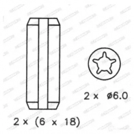 Тормозные колодки FERODO C3 ZZQY8 5016687015102 721079 FSB199 - Изображение 4