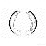 Тормозные колодки FERODO Y 4G625 4044197416134 FSB4007 721239