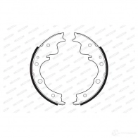 Тормозные колодки FERODO FSB38 4R 721218 FSB384 0AX6BEF - Изображение 1