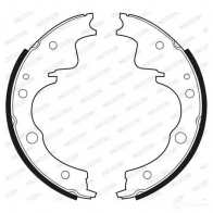 Тормозные колодки FERODO FSB38 4R 721218 FSB384 0AX6BEF - Изображение 2