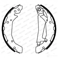 Тормозные колодки FERODO 8 F6NVPN 4044197500567 FSB4038 Dodge Stratus 1 (JA) 1995 – 2000