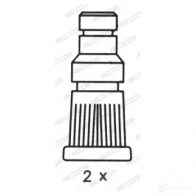 Тормозные колодки FERODO P1A6PZ Y FSB213 5016687024203 721091 - Изображение 4