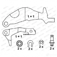 Тормозные колодки FERODO FSB246 721118 5016687020601 F4N 9K - Изображение 3