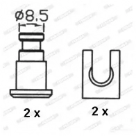 Тормозные колодки FERODO VAH GH 721229 5016687006803 FSB4 - Изображение 3