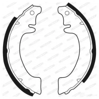 Тормозные колодки FERODO NLOU 6 FSB21 721087 5016687007305 - Изображение 2