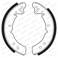 Тормозные колодки FERODO 721459 7 J1AO 5016687028003 FSB56 - Изображение 3